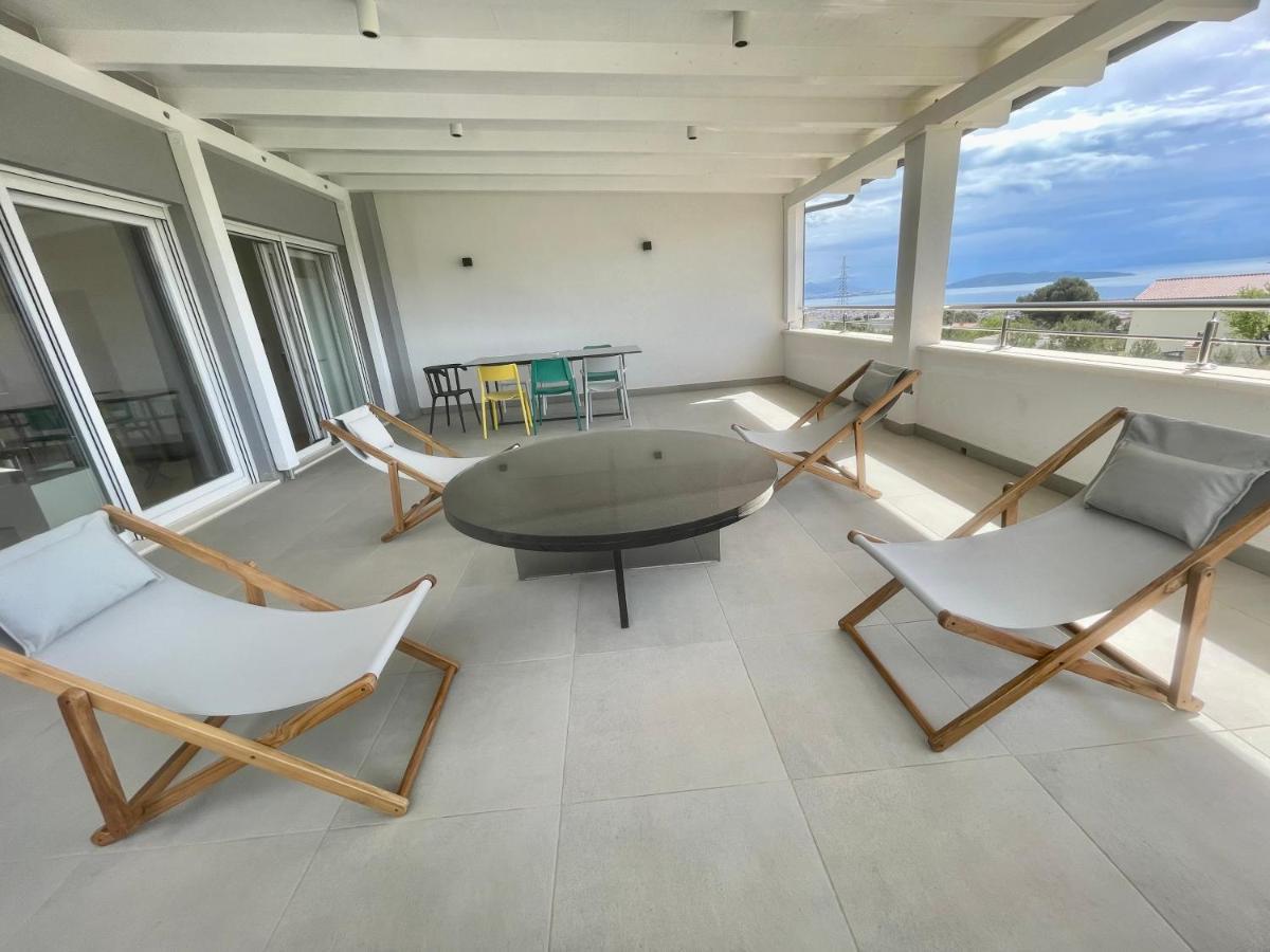 Villa Mila Kastela Kaštel Novi Εξωτερικό φωτογραφία