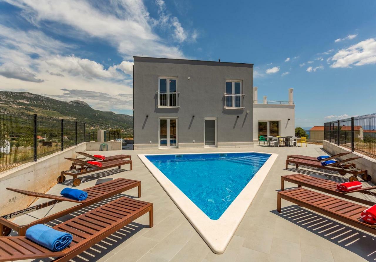 Villa Mila Kastela Kaštel Novi Εξωτερικό φωτογραφία