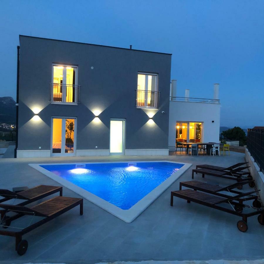 Villa Mila Kastela Kaštel Novi Εξωτερικό φωτογραφία